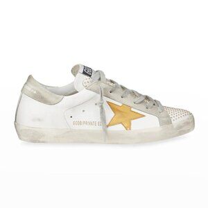 Golden Goose Superstar Beaded Leather Low top Size Women's size 39
